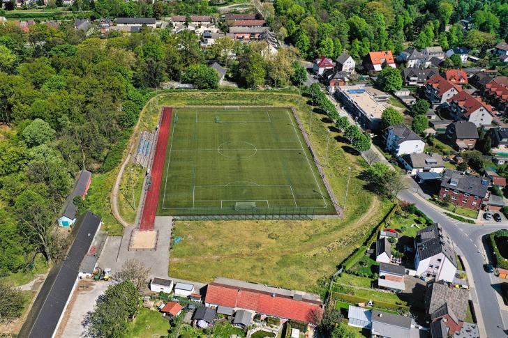 Die Glückauf-Kampfbahn in Ickern - (C)opyright lukas-fotos.de